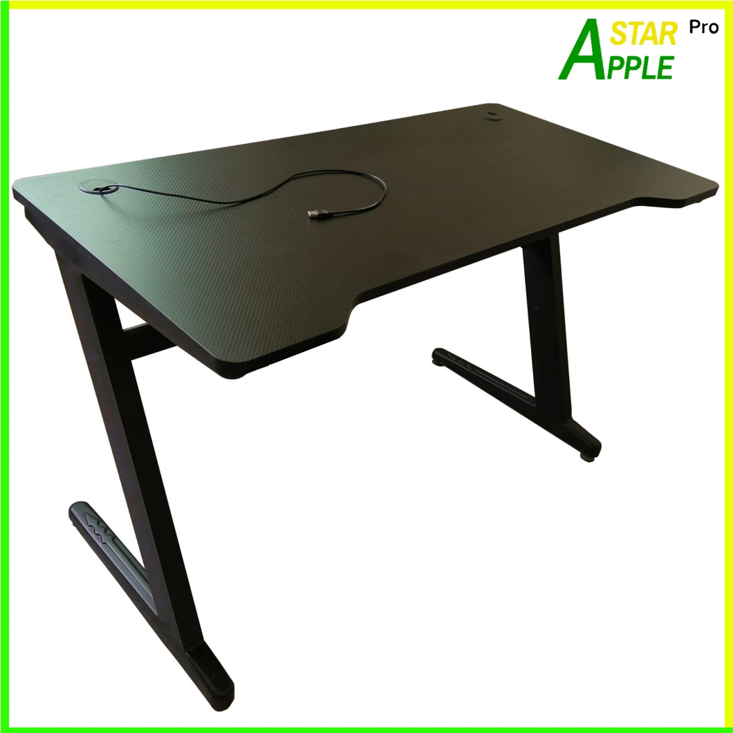 Wholesale Market Wooden Modern Office Game Computer Wood Table Metal Gaming Furniture
