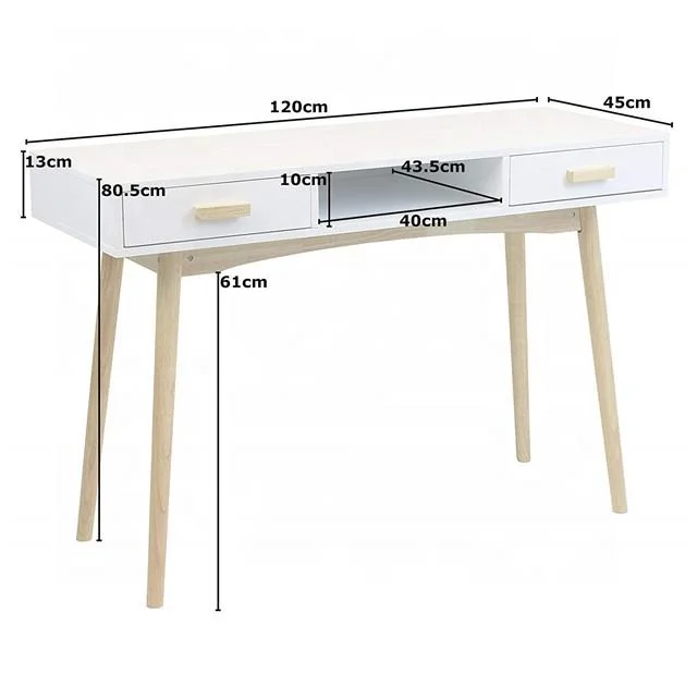 Modern Gaming Desk Solid Wooden Table Computer Desks PC Laptop Home Office Study Tables