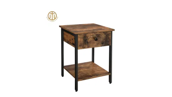 Nordic Style Bedside Table Small Apartment Sofa Side Table Solid Wood Side Table